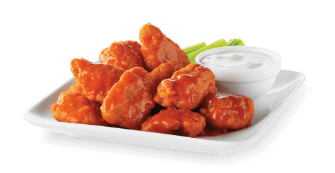 Chicken wings on a plate
